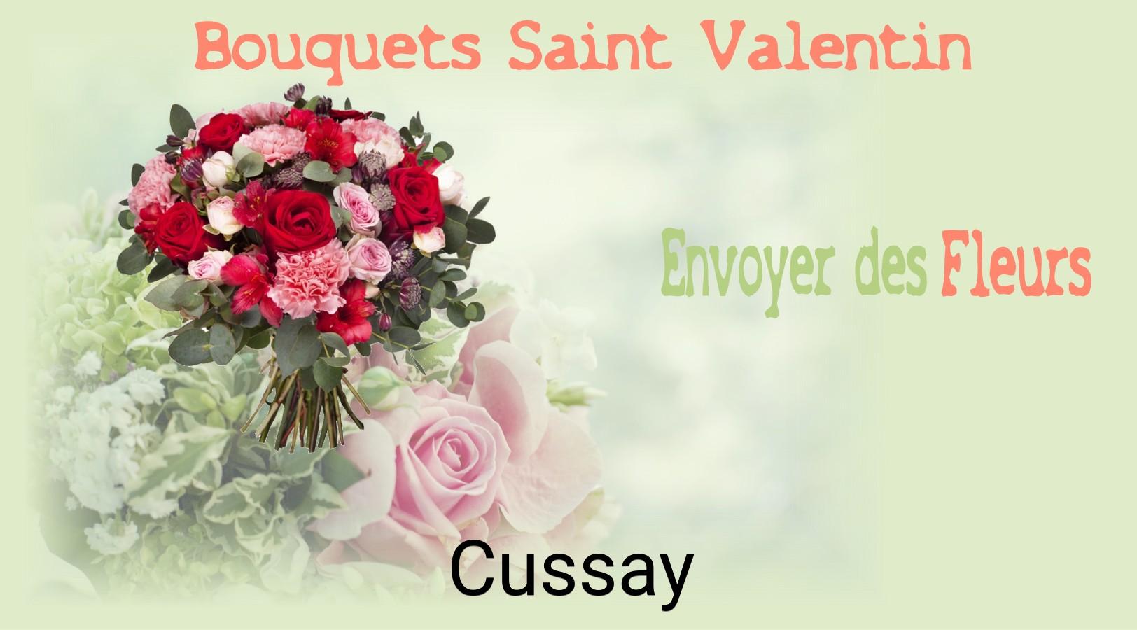 Roses de Saint-Valentin livrées à Cussay